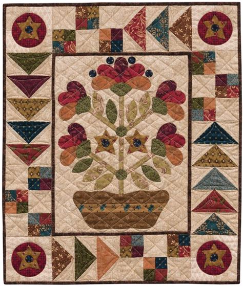 17 Best images about Folk Art Quilts on Pinterest | Pennies from heaven ...