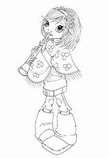 Saturated Canary  Digital Stamps Digi Coloring Books sketch template