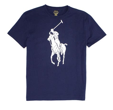 Polo Ralph Lauren - Mens T-Shirt White Small Pony Player Tee S - Walmart.com - Walmart.com