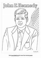 Jfk Coloring Page sketch template