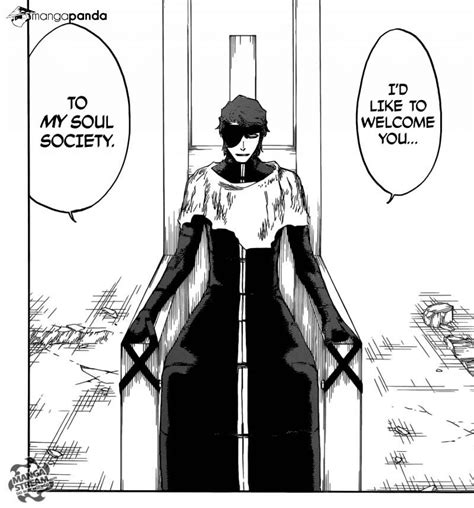 Aizen won the war for the Shinigami while he was still strapped to the chair : bleach