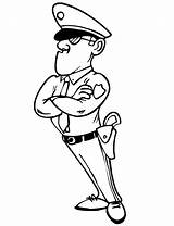 Police Officer Coloring Page  Free Printable Pages For Kids sketch template
