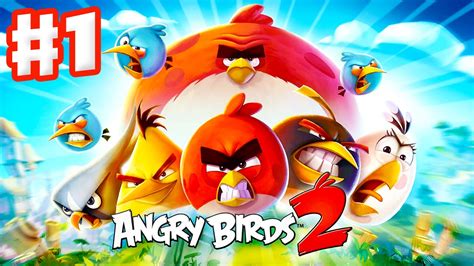 Angry Birds 2 - Gameplay Walkthrough Part 1 - Levels 1-15! 3 Stars! Feathery Hills! (iOS ...