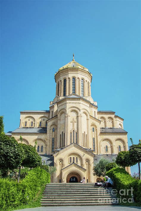 Holy Trinity Cathedral of Tbilisi Georgia Photograph by Shantanu Sarkar