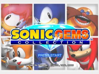 Sonic Gems Collection