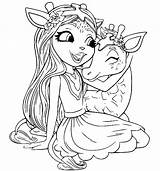 Enchantimals Coloring Pages To Print  Free Printable sketch template