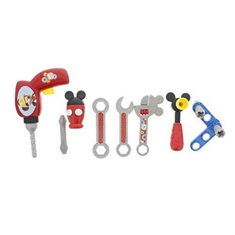 50pc Disney Jr Mickey Mouse Clubhouse Mousekadoer Tool Set Playset Toys ...