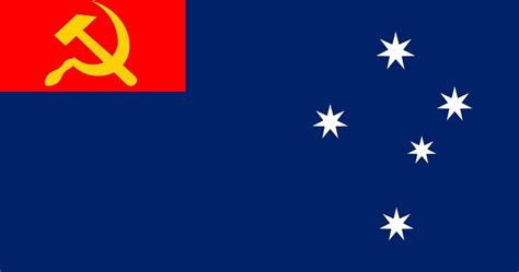 Premium Vector | Flag of communist party of australia (cpa) vector image