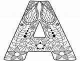 Letter A Coloring Pages  Free Printable For Kids sketch template