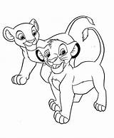 Disney Lion King Coloring Book Pages sketch template