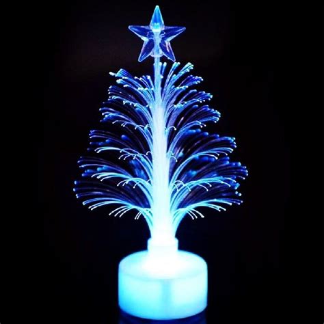 [36% OFF] Fiber Optic Christmas Tree Mini LED Christmas Tree | Rosegal
