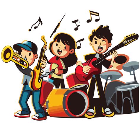 Music band Clipart transparent background 24250147 PNG