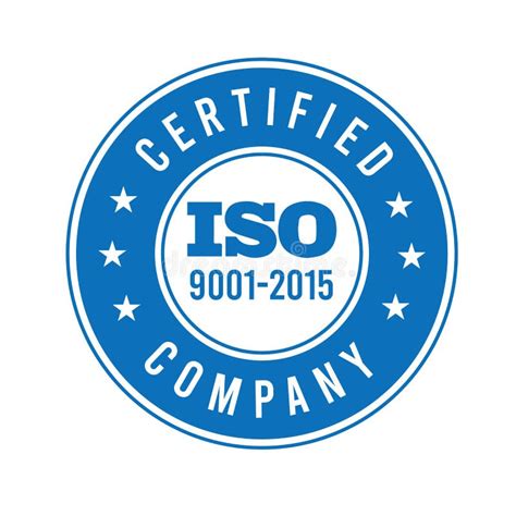 Iso 9001 2015 Certification Iso 90012015 Logo Iso 9000 Certification ...