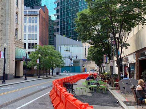 Downtown Street Spaces to be Reimagined for Expanded Outdoor Dining - Downtown Pittsburgh