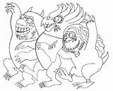 Yucca Flats NM Wenchkins Coloring Pages  Dia De Los Wild Things 2 sketch template