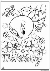 Printable Tweety Bird Coloring Pages sketch template