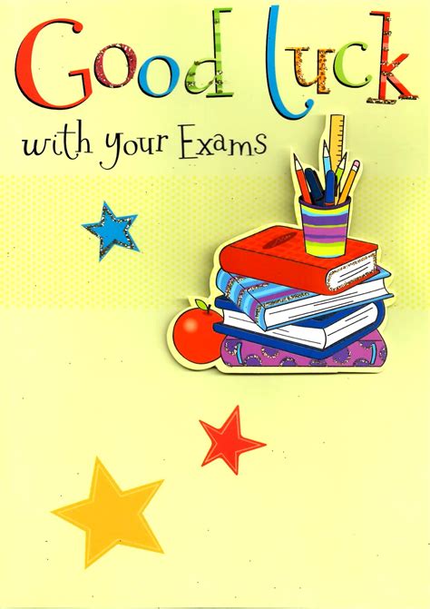 Good Luck With Your Exams Greeting Card | Cards | Love Kates