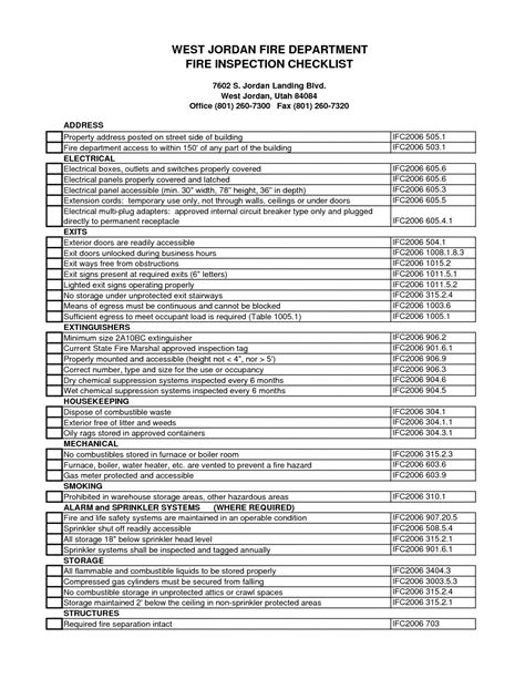 Free Warehouse Safety Checklist Template Excel Osha Martinforfreedom ...