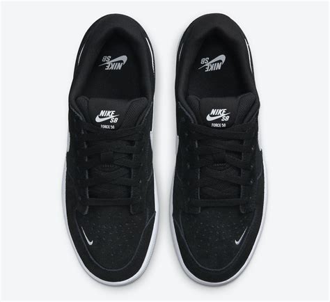 Nike SB Force 58 Black White CZ2959-001 Release Date - SBD