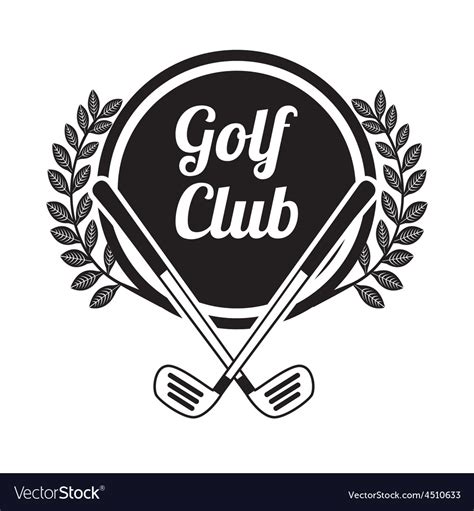 Golf club Royalty Free Vector Image - VectorStock