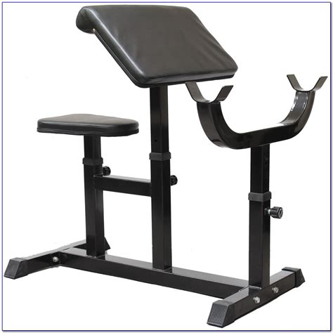 Marcy Standard Weight Bench Press With Butterfly Leg Preacher Curl ...