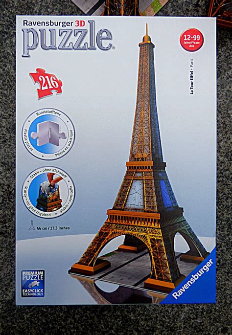 Chez Maximka: Eiffel Tower 3D Puzzle (Ravensburger)