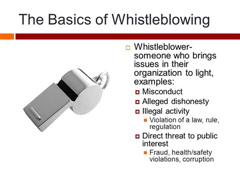 WHISTLEBLOWING Kathleen, Kriss, Ryan & Sam. What is Whistleblowing? - ppt download