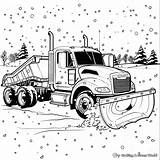 Snow Plow Coloring Pages  Free & Printable sketch template