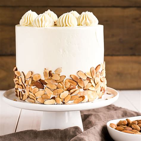 Almond Amaretto Cake - Liv for Cake