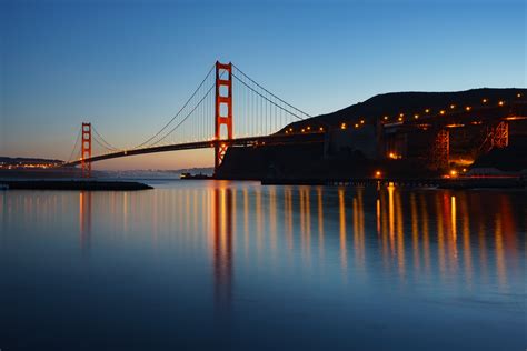 Golden Gate Bridge Evening 5k Wallpaper,HD World Wallpapers,4k ...