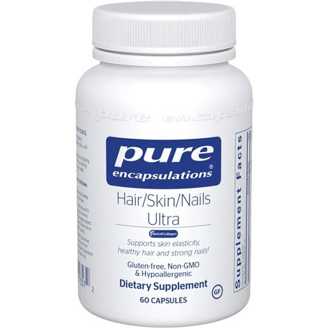 Pure Encapsulations Hair/Skin/Nails Ultra | Supplement for Collagen ...