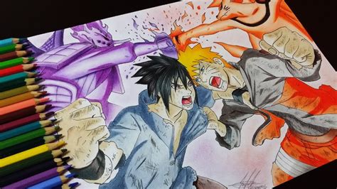 Naruto And Sasuke Drawing at GetDrawings.com | Free for personal use ...