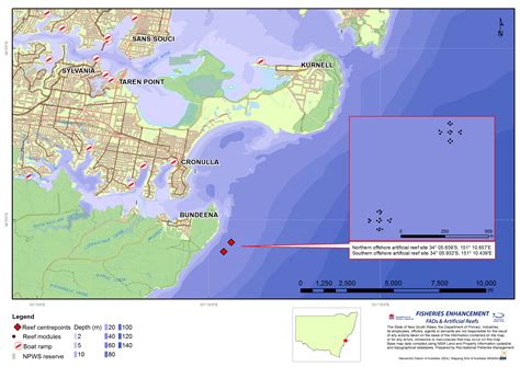 Southern Sydney "JD" offshore artificial reef