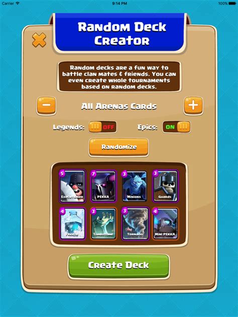 Deck Builder For Clash Royale - Building Guide | App Price Drops