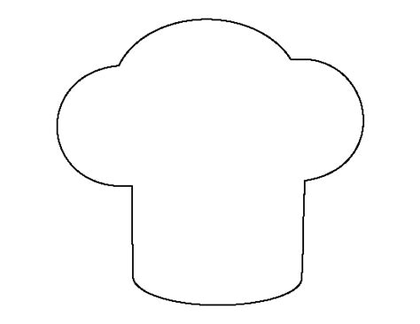 Printable Chef Hat Template | Chefs hat, Chef hats for kids, Hat template