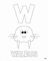 Letter W Coloring Pages  15 FREE Printabulls sketch template