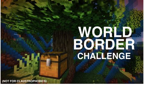 World Border Challenge Minecraft Map