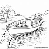 Rowboat Coloring Pages  Free & Printable sketch template