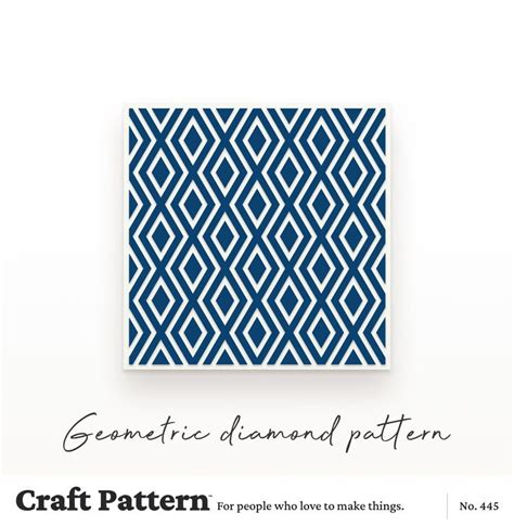 Geometric Diamond Pattern SVG Diamond SVG Background SVG - Etsy UK ...