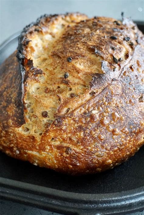 Sourdough Bread With Cooked Farro