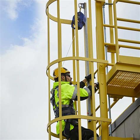 Ladder Fall Arrest Systems - Vertical Cable Lifeline & Rigid Track – CAI Safety Systems, Inc.