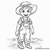 Overalls Coloring Pages  Free & Printable sketch template