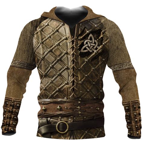 Irish Armor Knight Warrior Chainmail 3D All Over Printed Shirts For Men and Women AM020308 ...