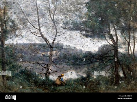 Ville-d'Avray, Camille Corot, 1870, Metropolitan Museum of Art, Manhattan, New York City, USA ...