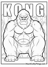 15 King Kong Coloring Pages 100% Free PDF Printable sketch template