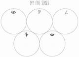 Free My Five Senses Coloring Pages Download  sketch template