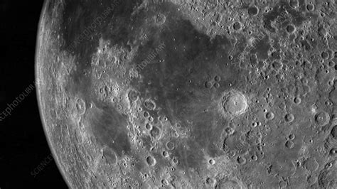 Mare Fecunditatis on the Moon - Stock Video Clip - K009/5812 - Science ...