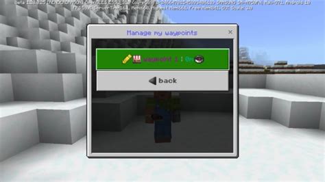 Download Waypoint Mod for Minecraft PE: teleportation capabilities