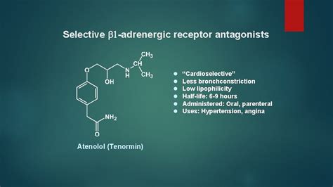 Structure activity relationship SARof sympathomimetic amines Adrenergic antagonist