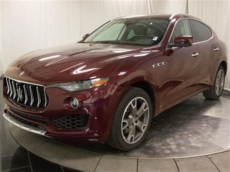 Gently used 2017 Maserati Levante luxury performance SUV for sale